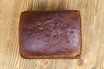 Image showing Black bread