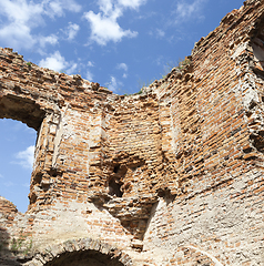 Image showing Ruins of a wall