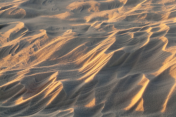 Image showing Snow drifts in winter