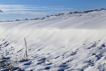 Image showing Snow in winter