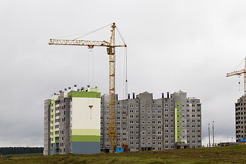 Image showing construction of a house