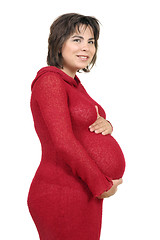 Image showing Young pregnant woman