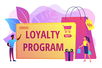 Image showing Loyalty program concept vector illustration