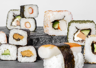 Image showing sushi dish variation