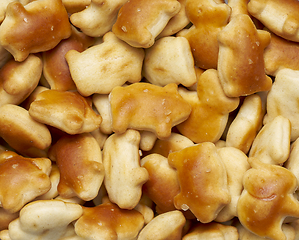 Image showing salty snack closeup
