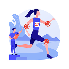 Image showing Sport medicine abstract concept vector illustration.