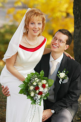 Image showing Newlyweds