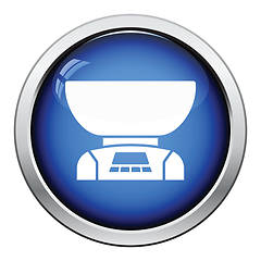 Image showing Kitchen electric scales icon