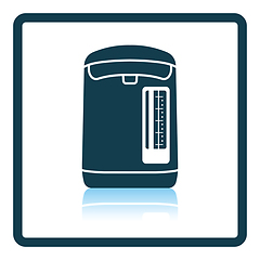 Image showing Kitchen electric kettle icon