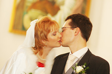 Image showing Newlyweds