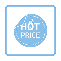 Image showing Hot price icon