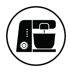 Image showing Kitchen food processor icon