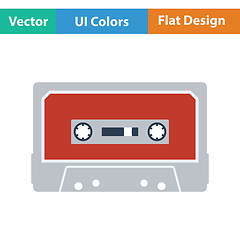 Image showing Audio cassette  icon