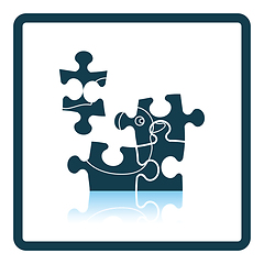 Image showing Baby puzzle icon