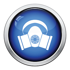 Image showing Dust protection mask icon