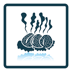 Image showing Smoking cutlet icon