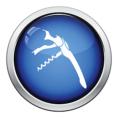 Image showing Waiter corkscrew icon