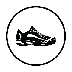 Image showing Tennis sneaker icon