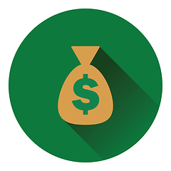 Image showing Money bag icon