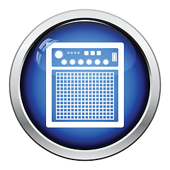 Image showing Audio monitor icon