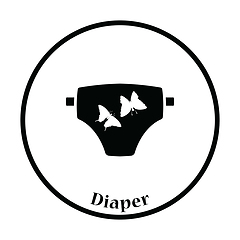 Image showing Diaper icon