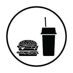 Image showing Fast food icon