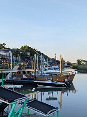 Image showing views and scenes at murrells inlet south of myrtle beach south c