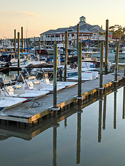 Image showing views and scenes at murrells inlet south of myrtle beach south c