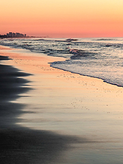 Image showing beautiful sunrise at myrtle beach in south carolina atlantic oce