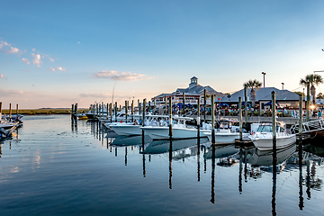 Image showing views and scenes at murrells inlet south of myrtle beach south c