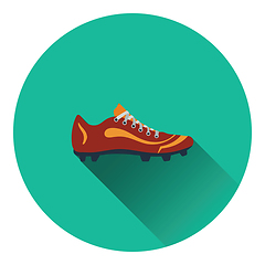 Image showing Baseball boot icon