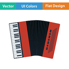 Image showing Accordion icon