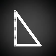 Image showing Triangle icon