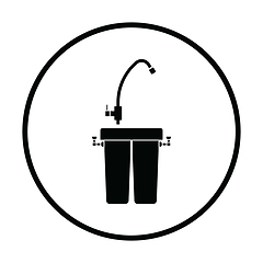 Image showing Water filter icon