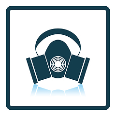 Image showing Dust protection mask icon