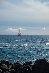 Image showing view on atlantic ocean