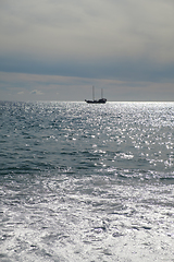 Image showing view on atlantic ocean