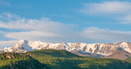 Image showing landscape Altai mountains. Siberia, Russia