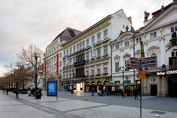 Image showing Advent Christmas time in prague street