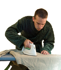 Image showing Male Housework