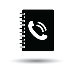 Image showing Phone book icon