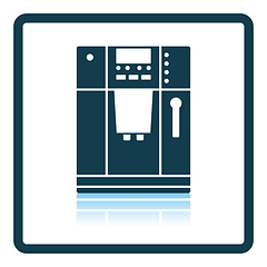 Image showing Kitchen coffee machine icon