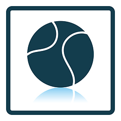 Image showing Tennis ball icon