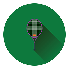 Image showing Tennis racket icon