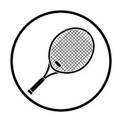 Image showing Tennis racket icon