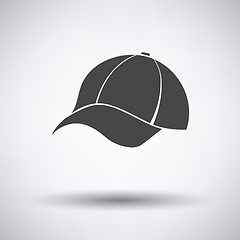 Image showing Baseball cap icon