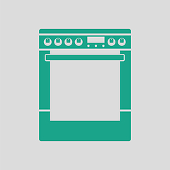 Image showing Kitchen main stove unit icon