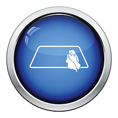 Image showing Wipe car window icon