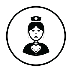 Image showing Nurse costume icon