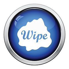 Image showing Wipe cloth icon